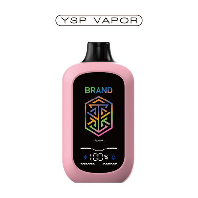 품질  5% Nicotine 15000+ Puffs AIO Device 15ml Big screen Adjustable Airflow E Vaporizer Customized 10+flavours 공장