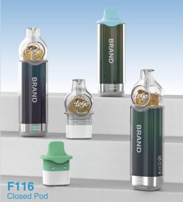 Maximize Your Production Efficiency with 2+10ml POD System Get Your Customized Solution featuring dual mesh coils with 5000 puffs